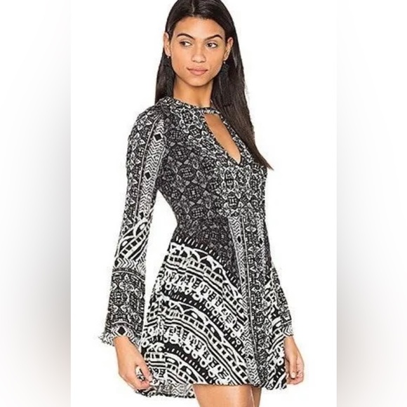 Free People Black Tegan Dress - Picture 3 of 14